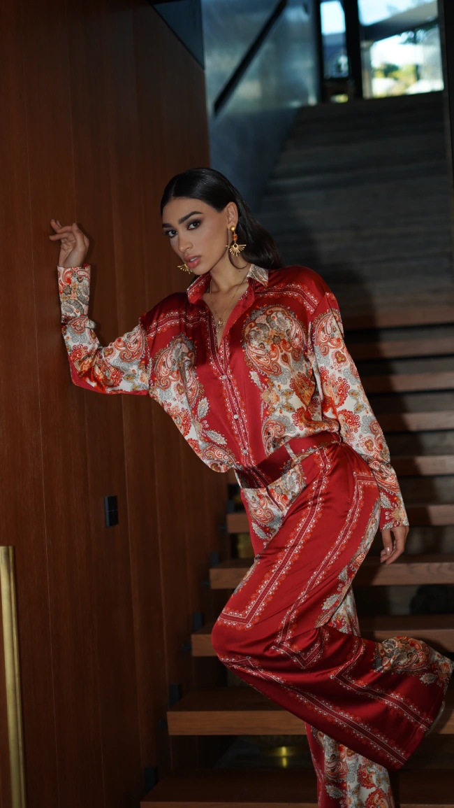 Dress look three