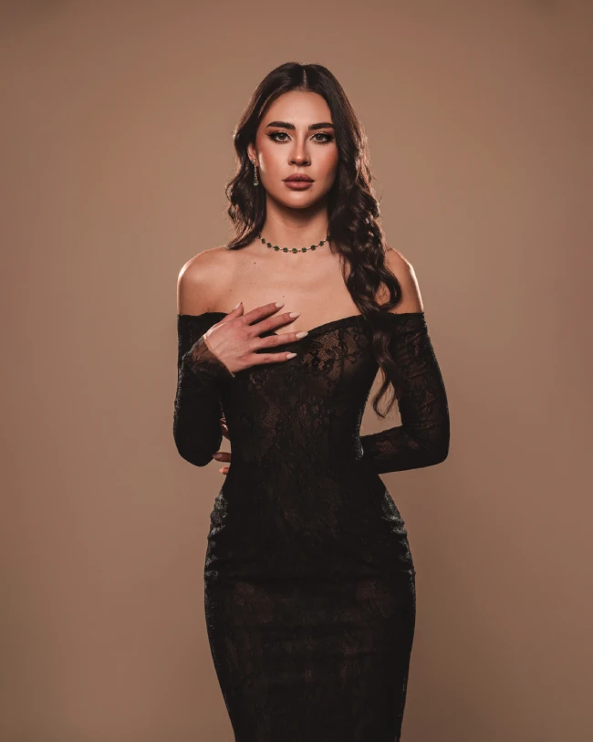 Dress look three