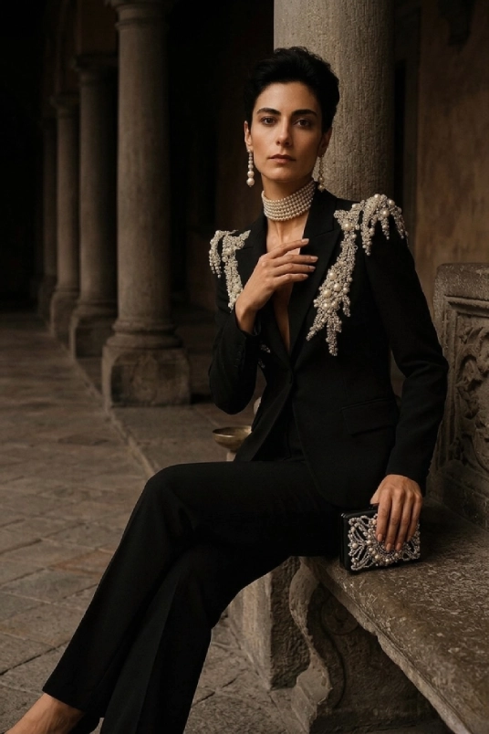 Dress look three